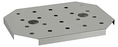 Abtropfgitter GN 1/2 Edelstahl 19x25 cm