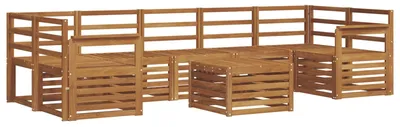 Produktbild von Sofagarnituren 8 pcs Natur Massivholz Akazie