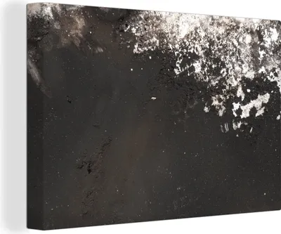 Zdjęcie produktu dla OneMillionCanvasses® - Obrazy na płótnie - 150x100 cm, Metal - Srebrny - Rdza, Dekoracja ścienna - Zdjęcie na płótnie - Obraz na drewnianej ramie