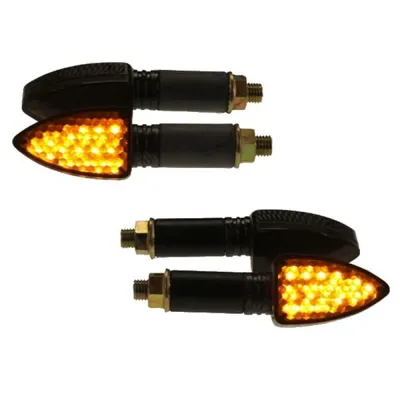 Zdjęcie produktu dla Mini kierunkowskazy LED Elight 4 sztuki z homologacją E do skuterów i motocykli