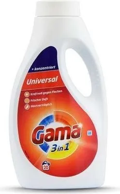 Zdjęcie produktu dla Gama, Zel do prania, uniwersalny, 1 l