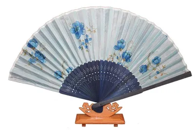 Produktbild von 515, 1 Stk. Hand Deko Sommer Fächer Blumen Motive Retro Design