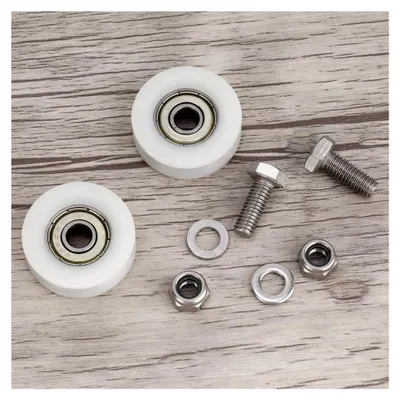 Produktbild von Laufrollen für Gewächshäuser, Türrollen 28 mm, Türräder 40 mm, Räder für Gewächshaustüren