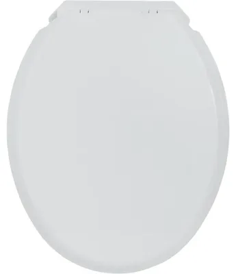 Produktbild von Wirquin 20718747, Runde, Weicher Toilettensitz, Weiß, Polypropylen (PP), 1,5 kg, 14 cm
