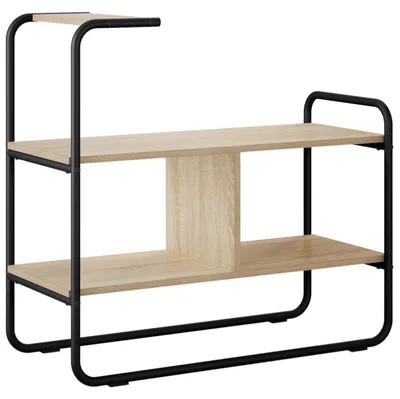 Immagine prodotto di vidaXL Tavolino da salotto in rovere Sonoma 80 x 35 x 75 cm in materiale derivato dal legno