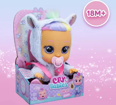 Zdjęcie produktu dla IMC Toys Cry Babies 88429, Lalka dziecko, Damski, 1,5 lat(a), Dziewczyna, Brzmienie, 300 mm