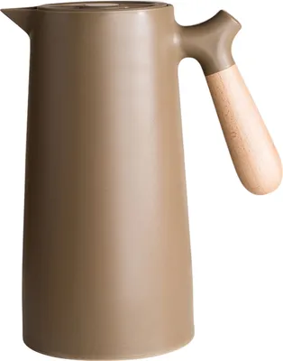 Produktbild von Grosse Thermo-Kaffeekaraffe Doppelwandige Thermoskanne Haushaltsglas-Liner Kaffeekanne Isolierkanne fuer den Haushalt Vakuumkaraffen