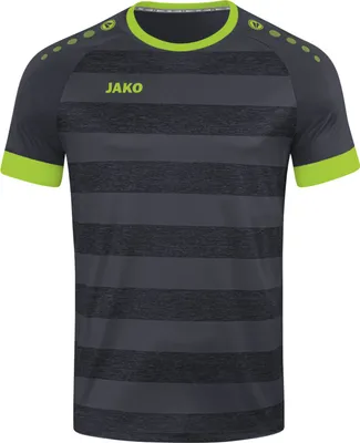 Image de JAKO Maillot unisexe Celtic Melange KA, Couleur:anthracite/lemon, Taille:XL