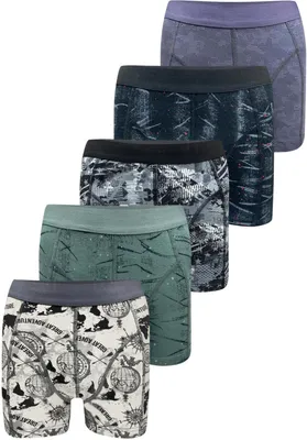 Produktbild von 5 Herren Boxershorts Baumwolle Unterhosen - S