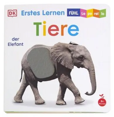 Obrázek produktu pro Erstes Lernen Fühl-Leporello. Tiere