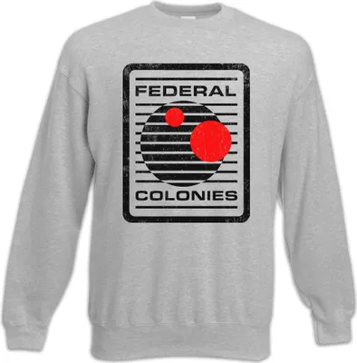 Produktbild von Urban Backwoods Federal Colonies, Sweatshirt, Farbe: Hellgrau, Größe: M