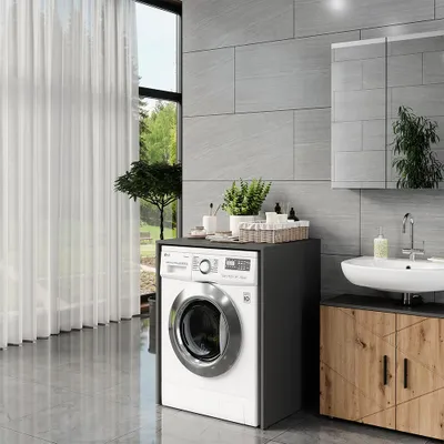 Obrázok produktu pre Skrinka na práčku Vicco Irma antracitová 68 x 88.5 cm, Model 54782