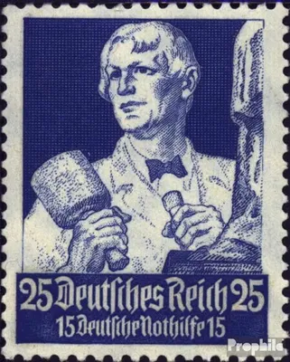 Produktbild von Briefmarken Deutsches Reich 1934 Mi 563 postfrisch Nothilfe:Berufe