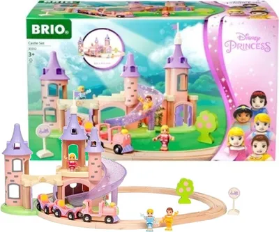 Obrázek produktu pro BRIO 33312, Hrad, Disney Princess Castle Set, 0,3 rok/roky, Vícebarevný, Dřevo