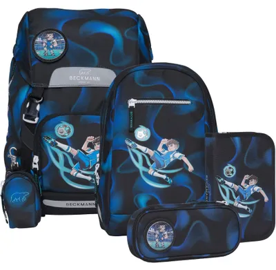 Zdjęcie produktu dla Beckmann Classic, Piórnik, Pencil pouch, Tornister szkolny, Portfelowy, Chłopiec, Szkoła podstawowa, Plecak, 22 l, Kieszeń przednia