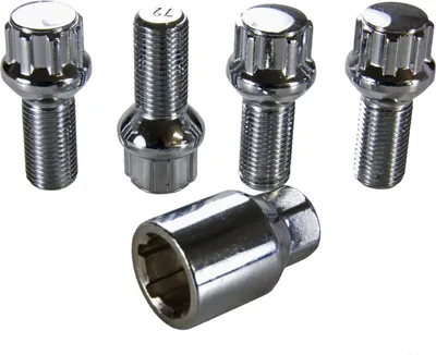 Immagine prodotto di Blocca cerchio PREMIUM Bullone di bloccaggio ruota Cerchi in alluminio M14 x 1,5 Collare a sfera SW17