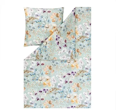 Produktbild von Estella Bettwäsche Sonja" mint 1x 135x200 cm + 1x 80x80 cm"