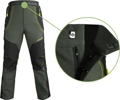 Produktbild von DELPHIN ThermoTEX Plus+, M, grün-dunkel, Outdoor-Hose, 101006343