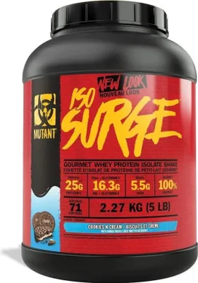 Produktbild von Mutant Iso Surge- 2270 g Cookies & Cream