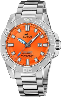 Orologio da uomo con cinturino in vera pelle 22 mm, movimento al quarzo Miyota 2115, cassa 43 mm, lunetta girevole, datario, lancette luminescenti, impermeabile 5 ATM