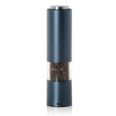 Immagine prodotto di Macinapepe in acciaio inox mulino elettrico per spezie a mano Mulino blu scuro 19 cm