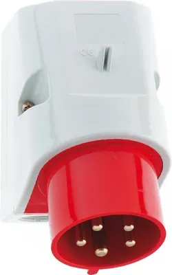 Produktbild von BALS Wandgerätestecker 32A 5p 400V 6h IP44 24413