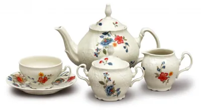 Produktbild von Thun 1794 Bernadotte, Teeservice, Elfenbein, Blumen, Thun, 15 d.