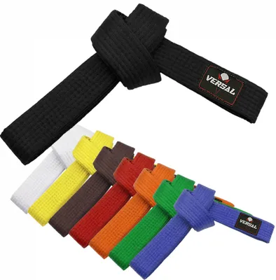 Productafbeelding van Karate Gordel - 100% Katoen - Oranje - 280 cm