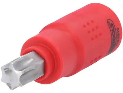 Image de KS TOOLS Douille à embout isolée 3/8" Torx T55 60 mm - 118.3819