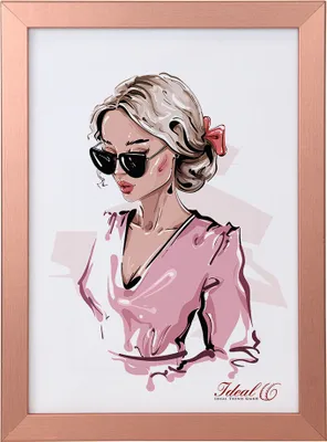 Produktbild von Bilderrahmen Hekla Holzrahmen Posterrahmen Picture Frame Collage Poster Foto Rahmen - Farbe: Bronze | Format: 10x15