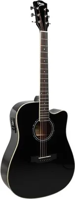 Produktbild von V-TONE VEAG1 CE BK - 4/4 elektro-akustische Gitarre