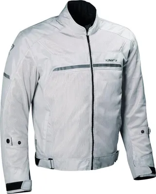 Zdjęcie produktu dla Tekstylna kurtka motocyklowa DIFI Jondai Aerotex, jasnoszara, L