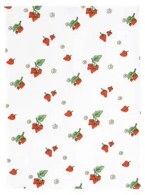 Produktbild von Geschirrtuch Erdbeeren, Geschirrtücher, Mitbringsel Geschenkidee Tuch, Erdbeere