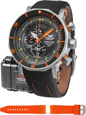 Image de Montre Homme Chronographe Multifonctions Montre d'extérieur Montre de sport - Série : Lunokhod 2 - Vostok Europe Modèle : YM86-620A506