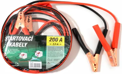Image de Startovací kabely 200A  2,5m zipper bag
