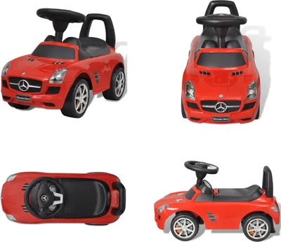 Produktbild von Mercedes Benz Rutschauto für Kinder Rot - Rutschauto - Rutschautos - Schiebeauto - Aufsitzauto
