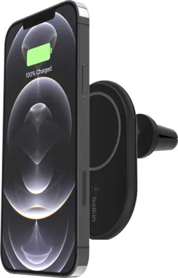 Productafbeelding van Belkin BOOST Charge magnetische houder voor auto, 10W opladen. Werkt zonder autolader