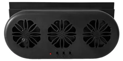 Obrázek produktu pro Autový ventilátor se 3 lopatkami, USB ventilátor pro cirkulaci vzduchu, tichý ventilátor, chladič vzduchu, ventilátor pro chlazení automobilového chladiče s nezávislým vypínačem