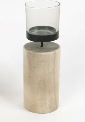 Produktbild von TrendLine Windlicht Holz Ø 26 cm