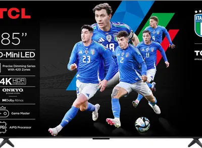 Produktbild von TCL 85Q6C 4K QD-Mini LED TV mit Google TV 215 cm (85")
