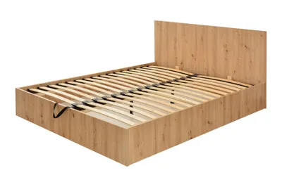 Zdjęcie produktu dla Stelaż drewniany, podnoszony, sprężynowy, 32 listwy, szerokość 120 cm