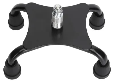 Obrázek produktu pro Hůl se čtyřminožičkami, nerezová ocel, vysoká stabilita, čtyřbodováopěrná nožičkapro hole o průměru 22 mm