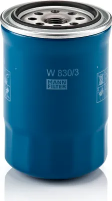 Produktbild von Ölfilter MANN-FILTER W 830/3 Anschraubfilter für HYUNDAI GETZ (TB) für KIA SPORTAGE (JE, KM)