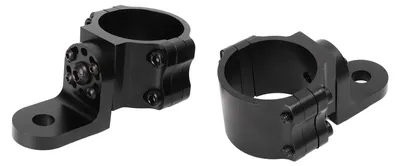 Image de Support de fixation pour antenne et éclairage « Whip Light » à fixation par drapeau, avec pince de serrage pour arceau de sécurité de 1,75 à 2 pouces (4,4 à 5 cm) sur UTV