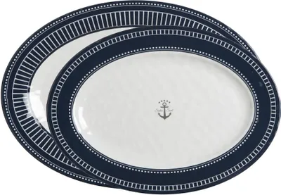 Zdjęcie produktu dla Półmiski do serwowania 2 sztuki owalne - Sailor Soul,