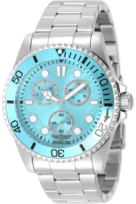 Immagine prodotto di Invicta Pro Diver 51139 Orologio da uomo - Movimento al quarzo - Acciaio inossidabile con quadrante blu - 43 mm