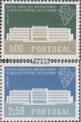 Produktbild von Briefmarken Portugal 1958 Mi 868-869 (kompl.Ausg.) gestempelt Tropenmedizin