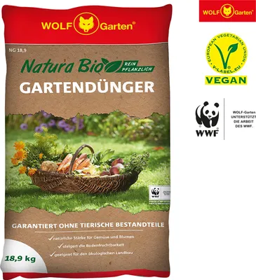 Produktbild von WOLF Garten Natura Gartendünger  18,9 kg