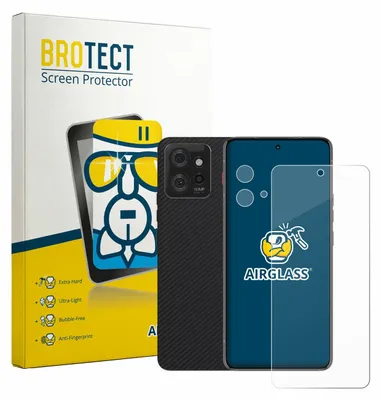 Produktbild von BROTECT Schutzglas für Motorola ThinkPhone (Display+Kamera) 9H kratzfest klar