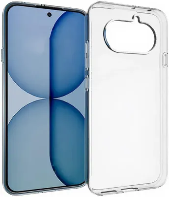 Image de Étui pour Nothing Phone (4a) - Coque arrière en silicone Phonesta Pure Clear - Transparent